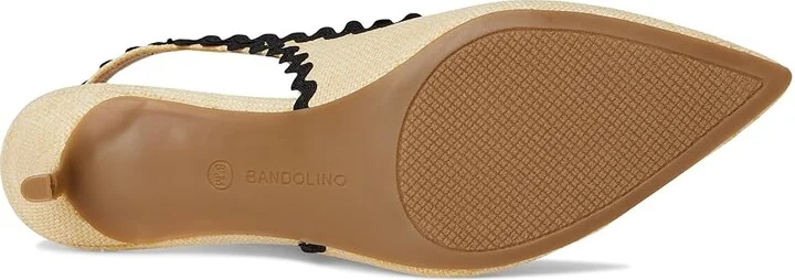 Bandolino Albas Women's Shoes Light Natural/Black : 11 M, Synthetic - Image 3