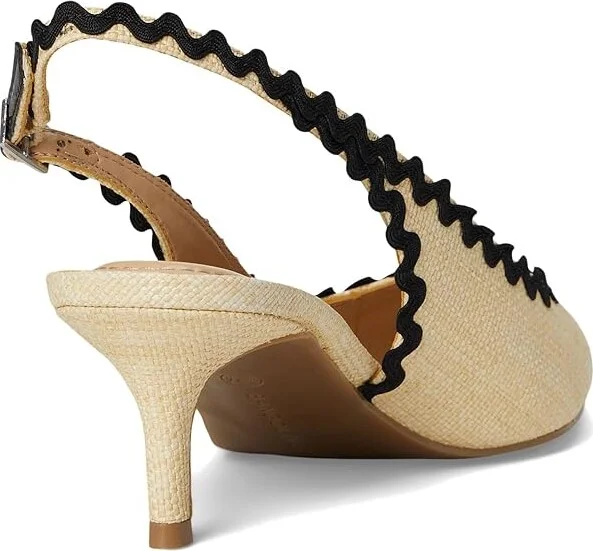 Bandolino Albas Women's Shoes Light Natural/Black : 11 M, Synthetic - Image 4