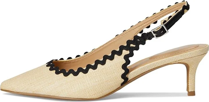 Bandolino Albas Women's Shoes Light Natural/Black : 11 M, Synthetic - Image 6