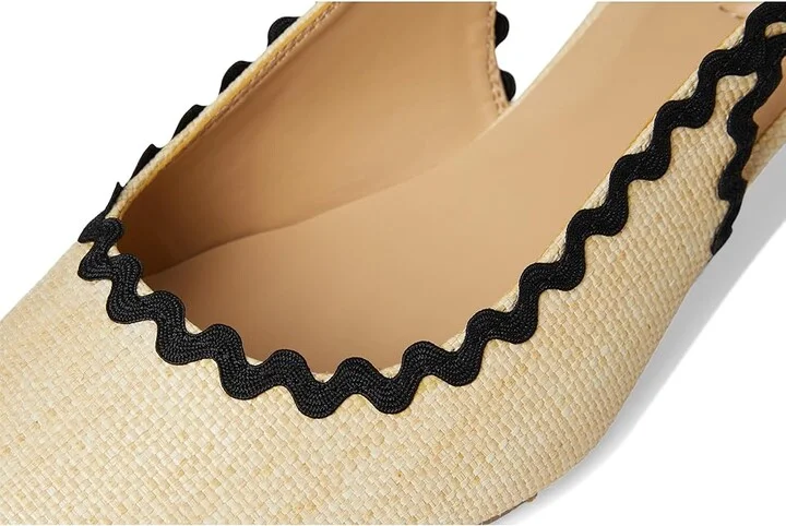 Bandolino Albas Women's Shoes Light Natural/Black : 11 M, Synthetic - Image 7