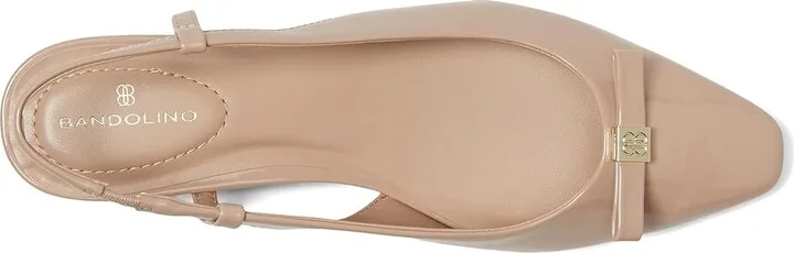 Bandolino Andies Women's Shoes Light Natural Patent : 7.5 M, Leather/Rubber - Image 2