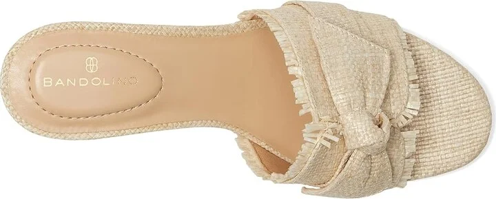 Bandolino Arden Women's Dress Sandals Light Natural : 8.5 M, Synthetic - Image 2