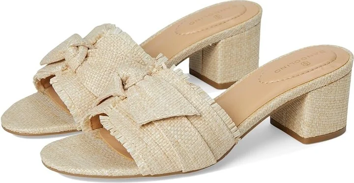 Bandolino Arden Women's Dress Sandals Light Natural : 8.5 M, Synthetic