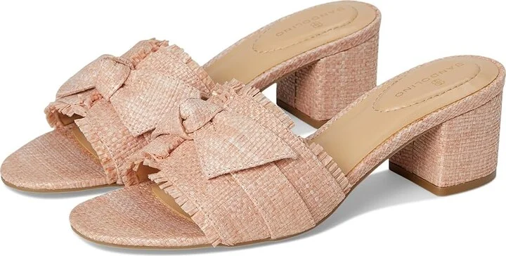Bandolino Arden Women's Dress Sandals Light Pink : 6.5 M, Synthetic