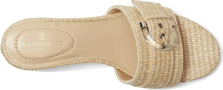 Bandolino Ardonna Women's Dress Sandals Light Natural : 8 M, Synthetic - Image 2