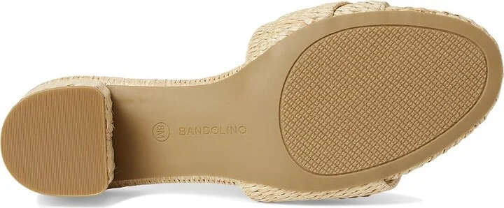 Bandolino Ardonna Women's Dress Sandals Light Natural : 8 M, Synthetic - Image 3