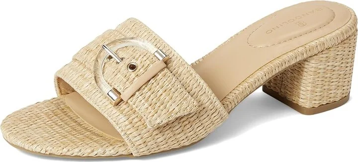 Bandolino Ardonna Women's Dress Sandals Light Natural : 8 M, Synthetic - Image 5
