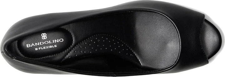 Bandolino Candra Women's Wedge Shoes Black 1 : 6.5 M, Synthetic - Image 2