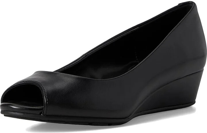 Bandolino Candra Women's Wedge Shoes Black 1 : 6.5 M, Synthetic - Image 5