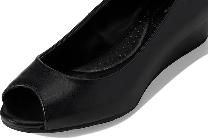 Bandolino Candra Women's Wedge Shoes Black 1 : 6.5 M, Synthetic - Image 7