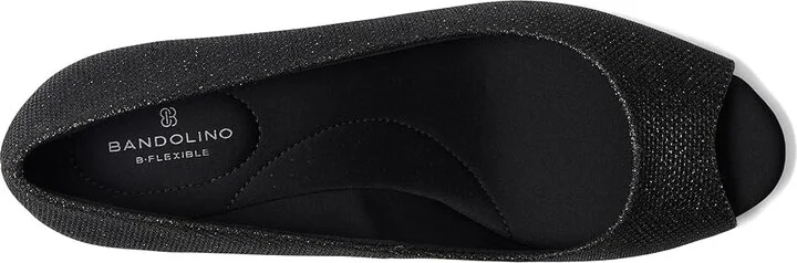 Bandolino Candra Women's Wedge Shoes Black : 6.5 M, Synthetic - Image 2