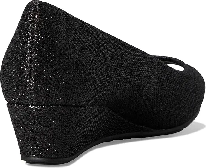 Bandolino Candra Women's Wedge Shoes Black : 6.5 M, Synthetic - Image 4