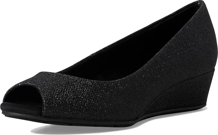 Bandolino Candra Women's Wedge Shoes Black : 6.5 M, Synthetic - Image 5