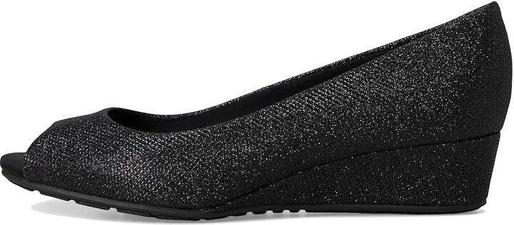 Bandolino Candra Women's Wedge Shoes Black : 6.5 M, Synthetic - Image 6