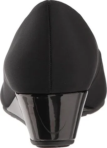 Bandolino Candra Women's Wedge Shoes Black Lycra : 5 M, Synthetic - Image 5