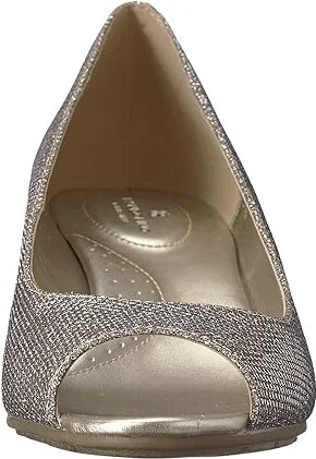 Bandolino Candra Women's Wedge Shoes Gold Glamour Material : 5 M, Synthetic - Image 6