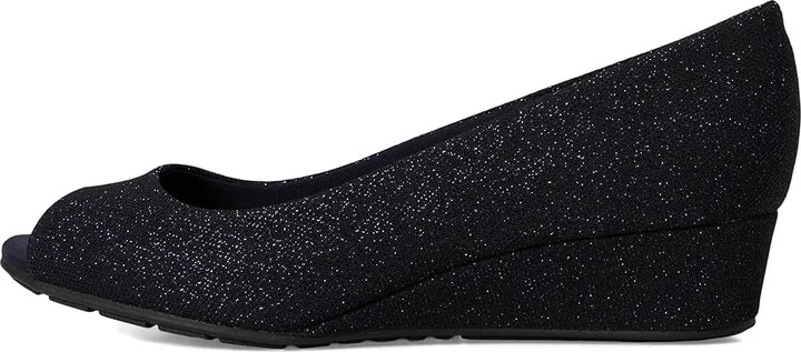 Bandolino Candra Women's Wedge Shoes Navy : 7.5 M, Synthetic - Image 6