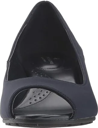 Bandolino Candra Women's Wedge Shoes Navy Lycra : 5 M, Synthetic - Image 6