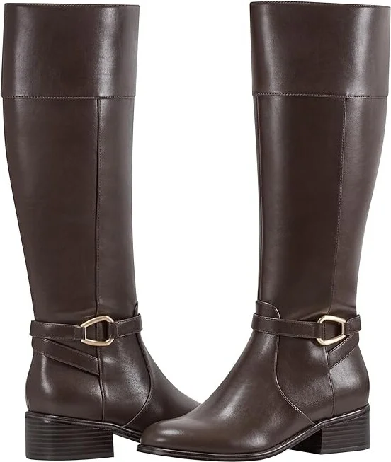 Bandolino Dennie Women's Boots Dark Brown : 9.5 M