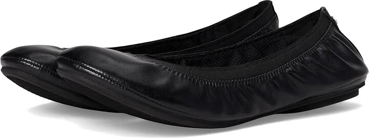 Bandolino Edition 8 Women's Flat Shoes Black 1 : 5 M, Leather/Textile