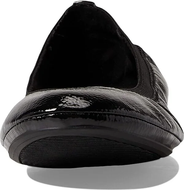 Bandolino Edition 8 Women's Flat Shoes Black : 5 M, Leather/Textile - Image 2