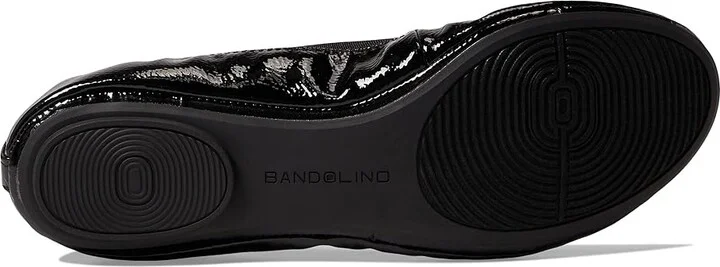 Bandolino Edition 8 Women's Flat Shoes Black : 5 M, Leather/Textile - Image 3