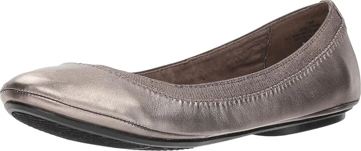 Bandolino Edition 8 Women's Flat Shoes Pewter : 5 M, Textile - Image 2