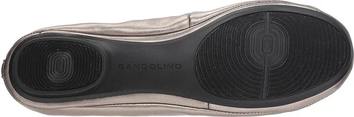 Bandolino Edition 8 Women's Flat Shoes Pewter : 5 M, Textile - Image 4