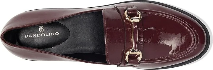 Bandolino Franny Women's Flat Shoes Wine Patent : 6 M, Leather - Image 2