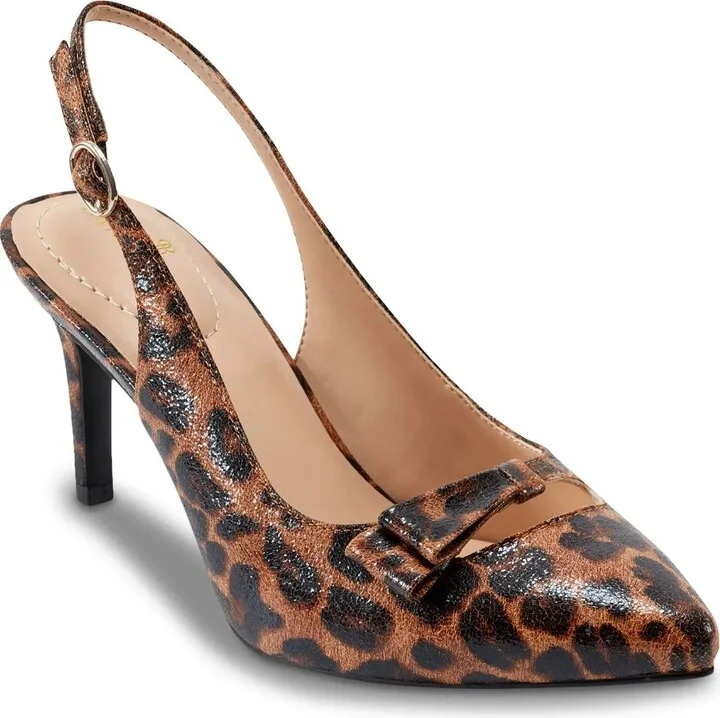 Brown/Black Leopard Print
