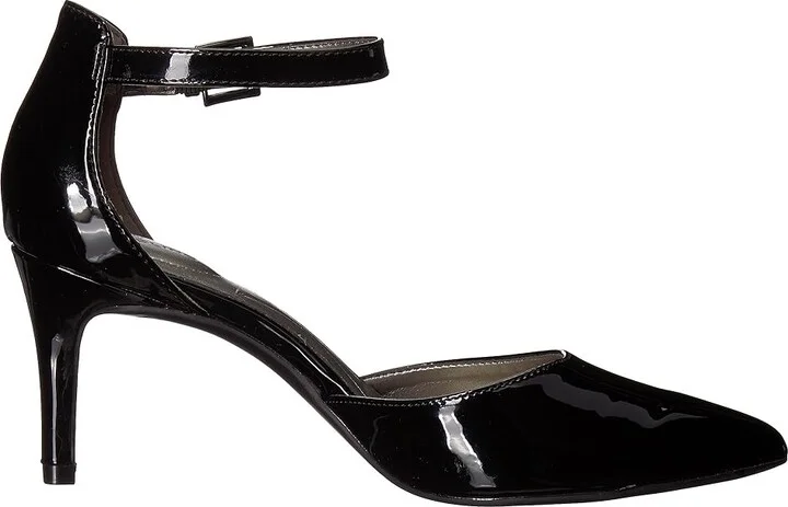 Bandolino Ginata Women's Sandals Black Sleek Patent PU : 5.5 M, Leather/Patent Leather - Image 8