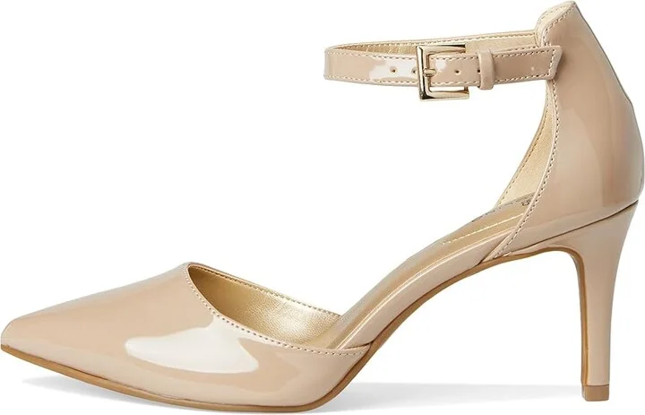 Bandolino Ginata Women's Sandals Cafe Latte Sleek Patent PU : 5 M, Leather/Patent Leather - Image 7
