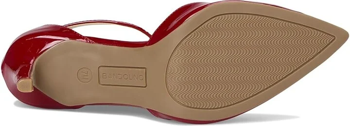 Bandolino Ginata Women's Sandals Rosy Red Sleek Patent PU : 5 M, Leather/Patent Leather - Image 4