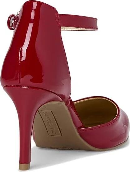 Bandolino Ginata Women's Sandals Rosy Red Sleek Patent PU : 5 M, Leather/Patent Leather - Image 5