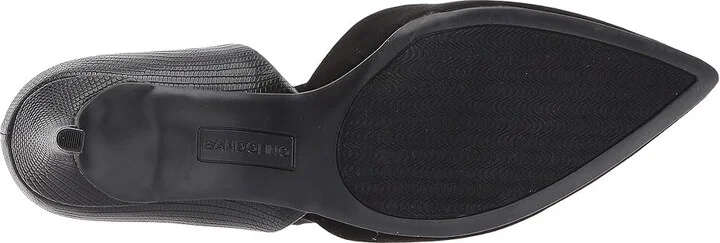 Bandolino Grenow D'Orsay Pump Women's Shoes Black Reptile Synthetic/Faux Suede : 5 M - Image 4