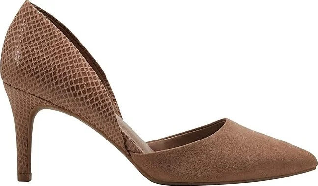 Bandolino Grenow D'Orsay Pump Women's Shoes Taupe : 9.5 M, Leather - Image 5