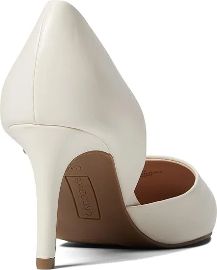 Bandolino Grenow Heel High Women's Heels Chic Cream : 5 M, Leather - Image 4