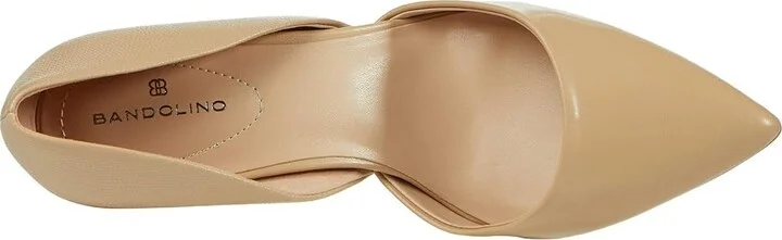 Bandolino Grenow Heel High Women's Heels Nude : 5 M, Leather - Image 3