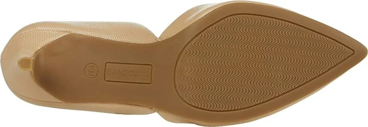 Bandolino Grenow Heel High Women's Heels Nude : 5 M, Leather - Image 4