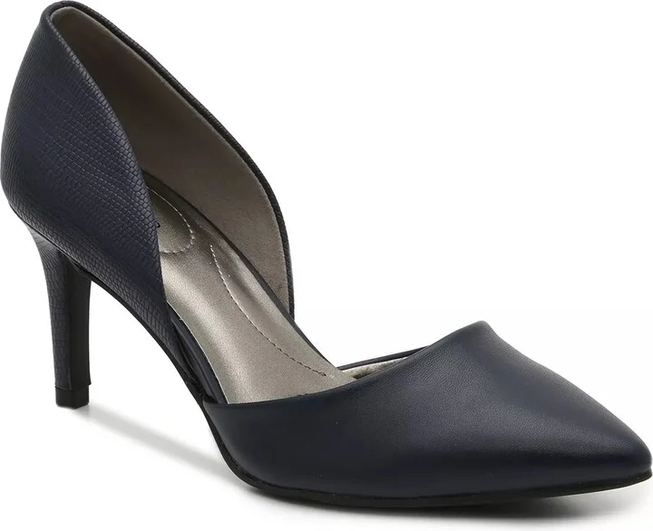 Navy Snake Print