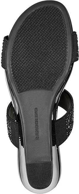 Bandolino Iluvit Women's Sandals Black : 6.5 M, Synthetic - Image 3