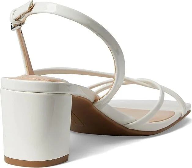 Bandolino Keltie Women's Wedge Shoes Cream Patent : 7 M, Synthetic - Image 4