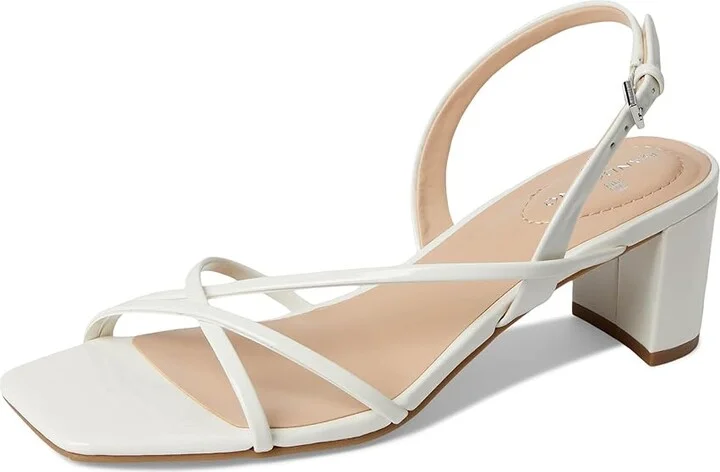 Bandolino Keltie Women's Wedge Shoes Cream Patent : 7 M, Synthetic - Image 5