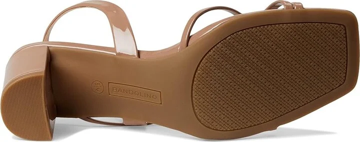Bandolino Keltie Women's Wedge Shoes Light Natural Patent : 5 M, Synthetic - Image 3