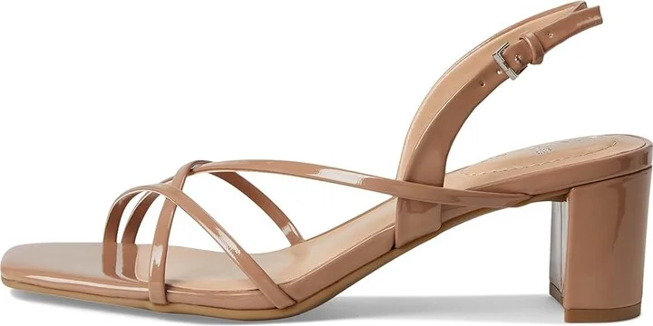 Bandolino Keltie Women's Wedge Shoes Light Natural Patent : 5 M, Synthetic - Image 6