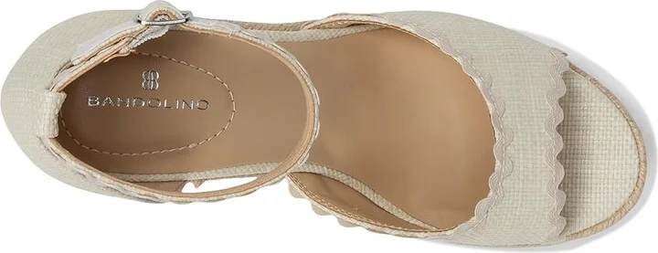 Bandolino Kendri Women's Dress Sandals Ivory : 7.5 M, Synthetic - Image 2