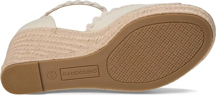 Bandolino Kendri Women's Dress Sandals Ivory : 7.5 M, Synthetic - Image 3