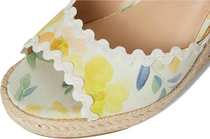 Bandolino Kendri Women's Dress Sandals Ivory Floral : 5.5 M, Synthetic - Image 7