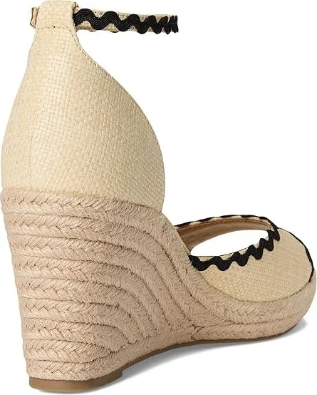 Bandolino Kendri Women's Dress Sandals Light Natural/Black : 7 M, Synthetic - Image 4