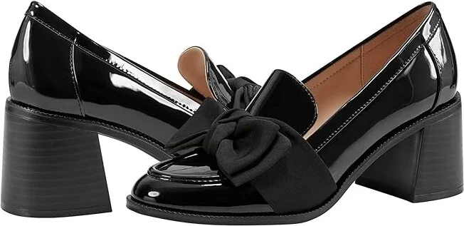 Bandolino Korrar High Women's Heels Black Patent : 5 M, Synthetic
